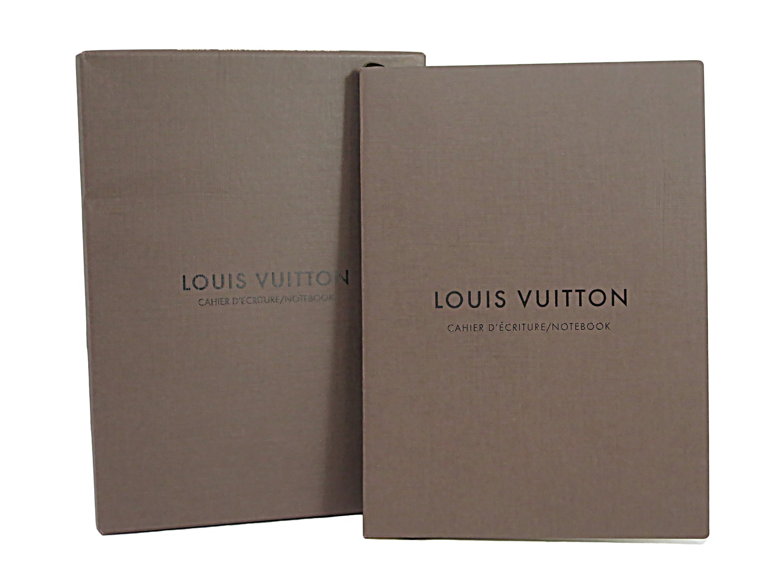 Auth Louis Vuitton Refill Notebook Lined GM Note Refill Brown Paper - e13020 | eBay