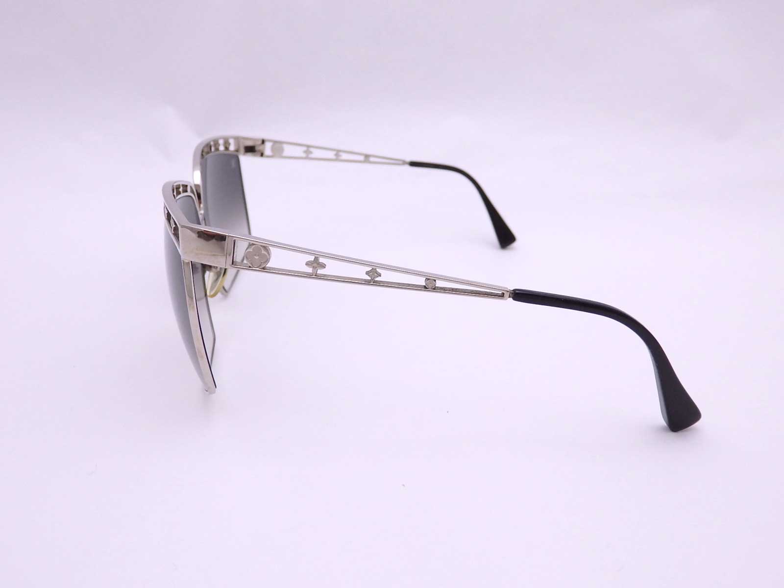 Auth LOUIS VUITTON Monogram Logo Fashion Sunglasses Gradation Black - e31733 | eBay