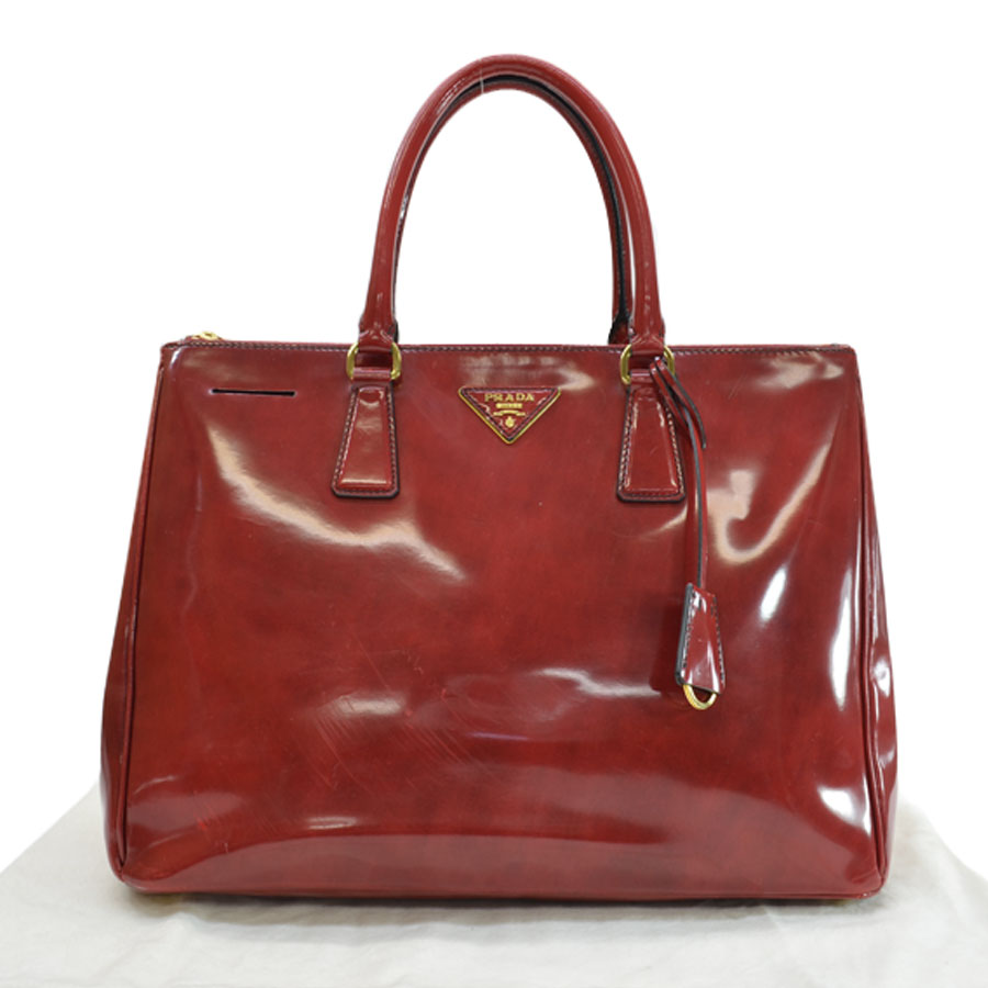 prada patent leather bag