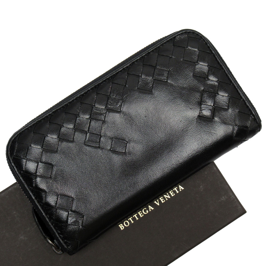 bottega veneta zipper wallet