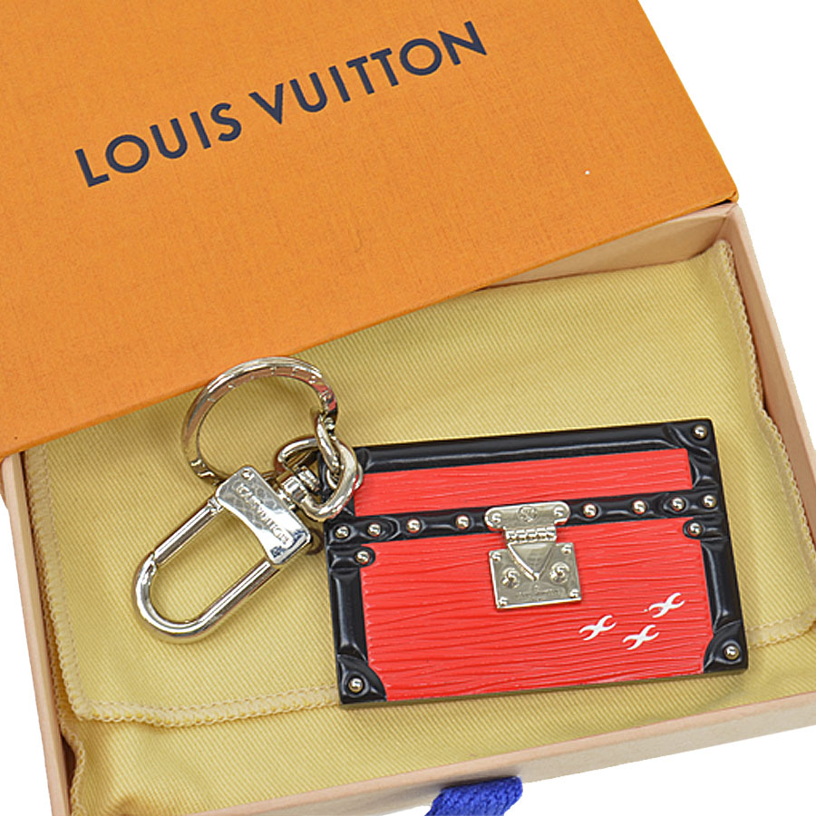 Auth LOUIS VUITTON Epi Petite Malle Bag Charm and Key Holder M00005 - 52217a | eBay