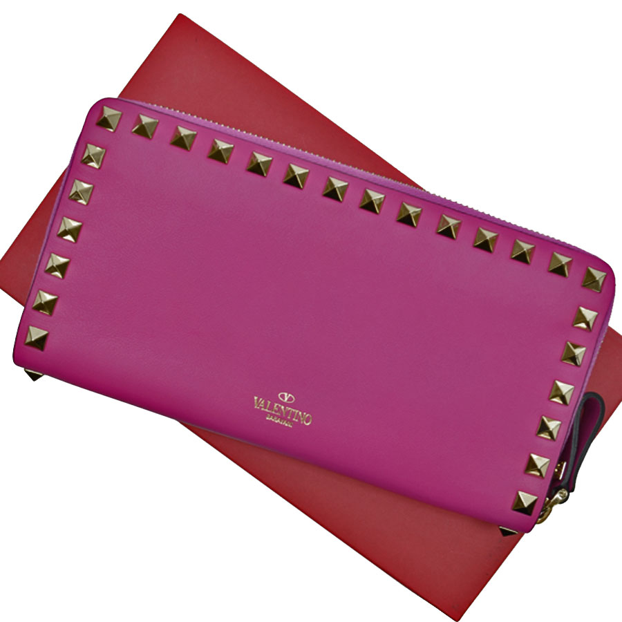 valentino rockstud wallet