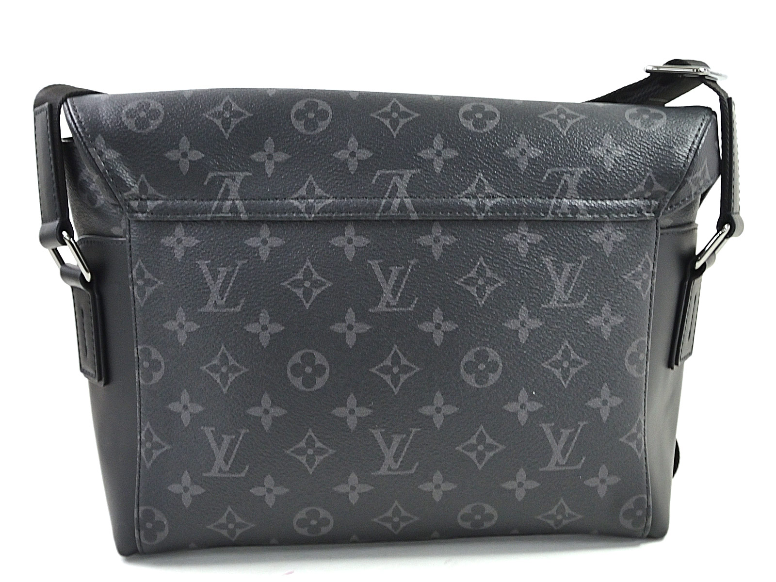 Louis Vuitton Monogram Eclipse Messenger Voyage PM Shoulder Bag Black - 97562b | eBay