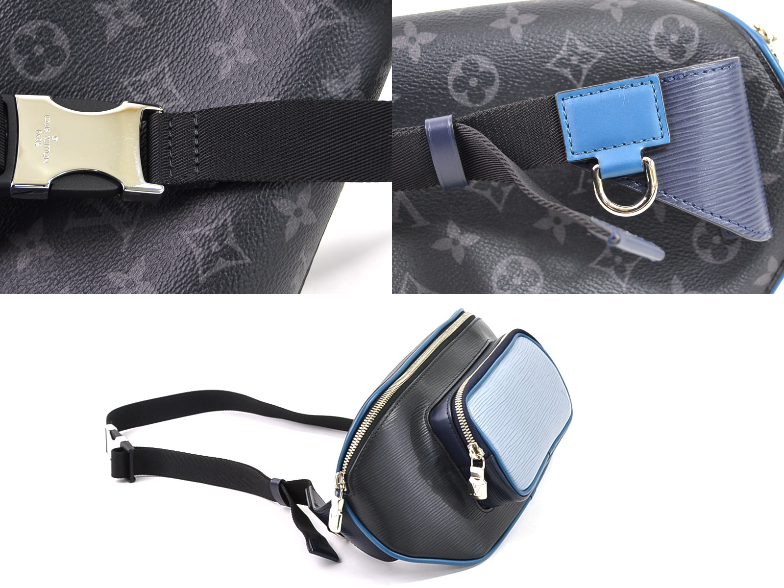 Auth Louis Vuitton Epi Monogram Eclipse Bum Bag Body Bag M53420 - 97889c | eBay