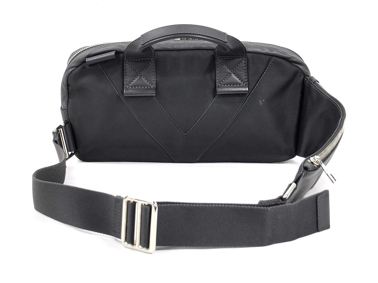 Auth Louis Vuitton V Line Fast Body Bag Sling Bag Asphalt Gray M50445 - 97906c | eBay
