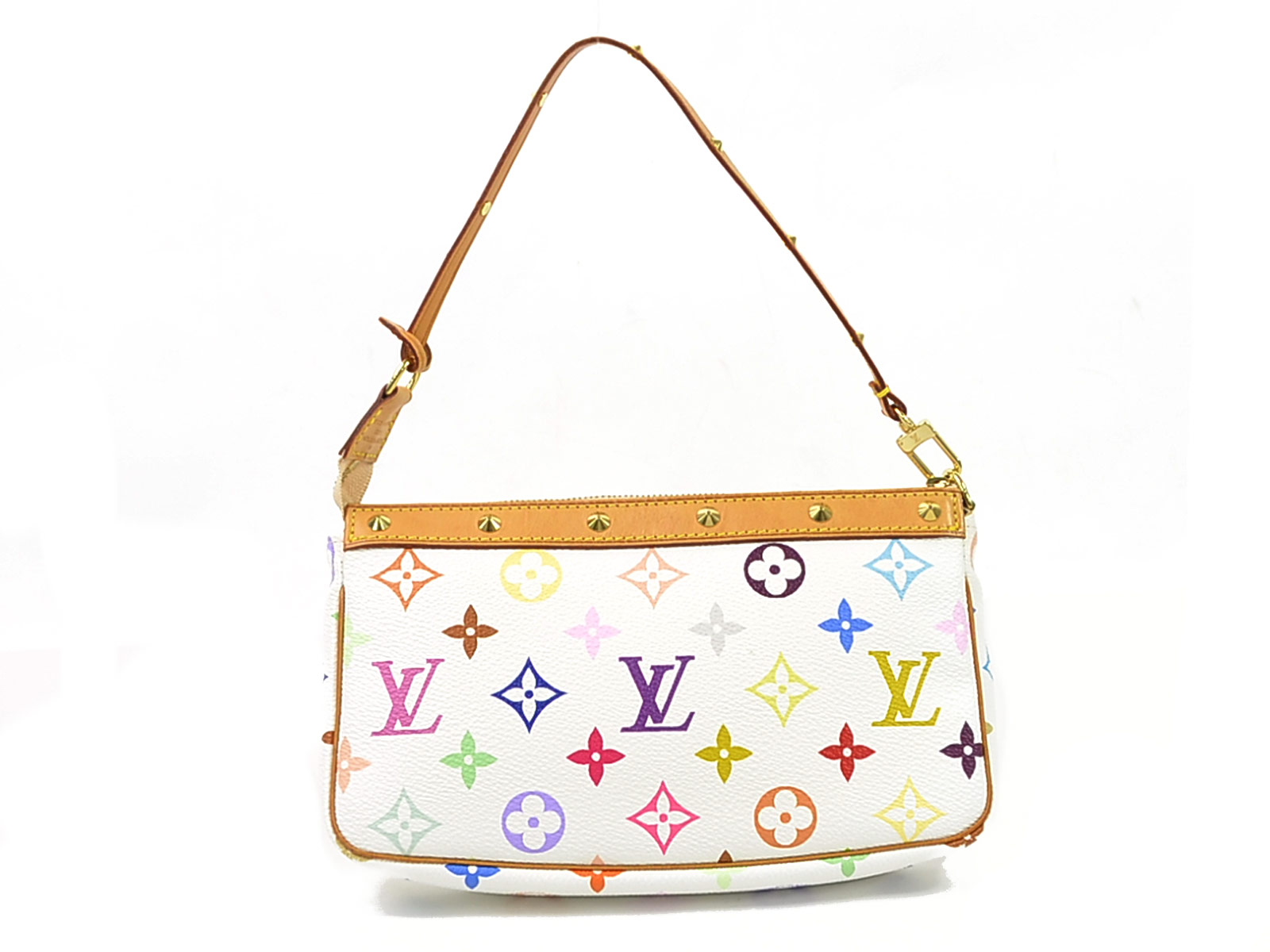 Auth Louis Vuitton Multicolor Monogram Pochette Accessories Bag M92649 - 97926c | eBay
