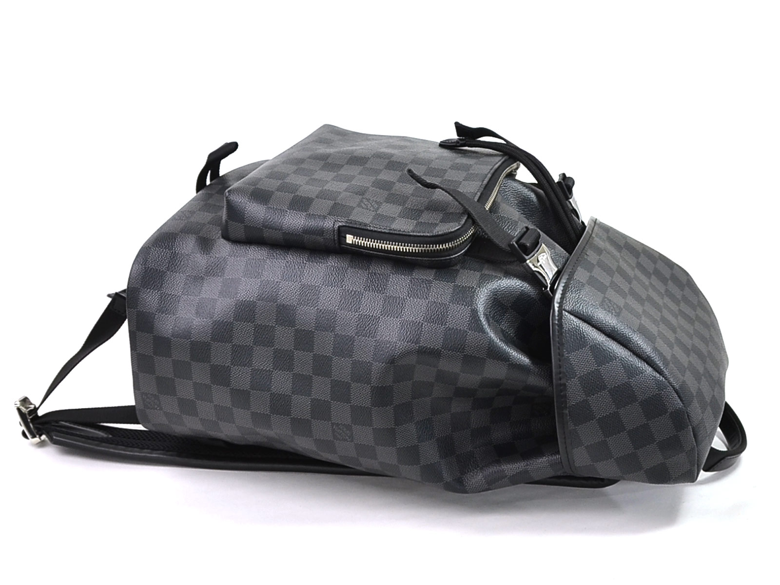 Louis Vuitton Backpack Zack Damier Graphite Black Keweenaw Bay