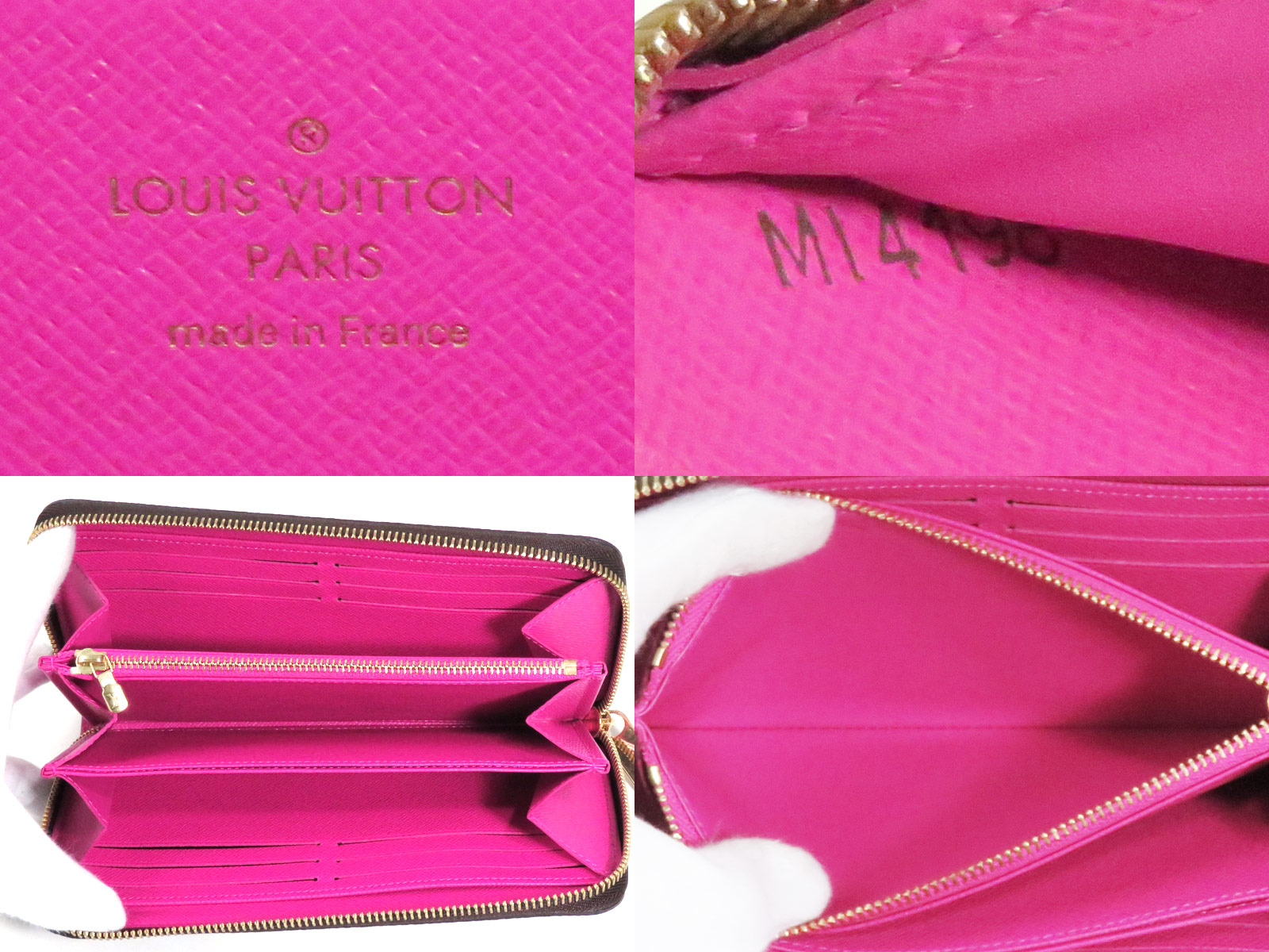 Auth Louis Vuitton Monogram Love Lock Zippy Wallet Long Wallet M64116 -  98784a | eBay
