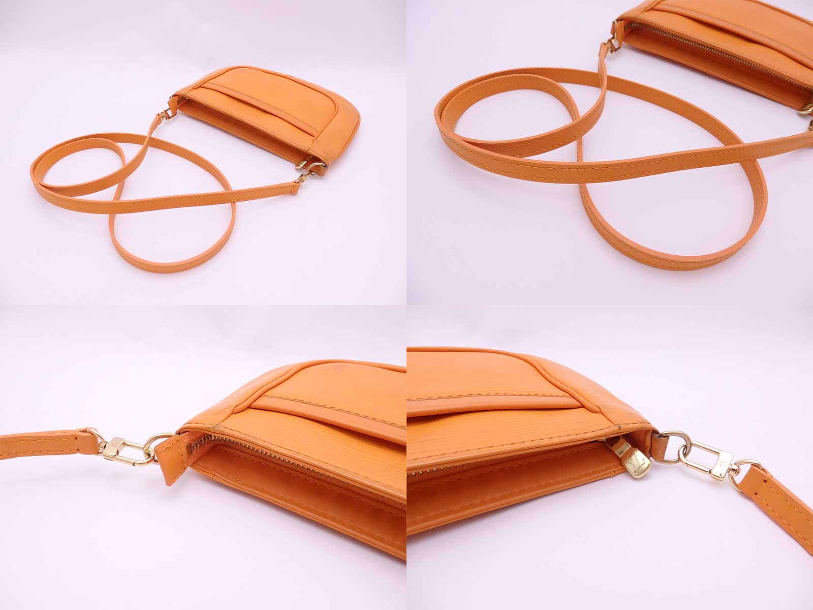 Auth Louis Vuitton Epi Sarvanga Crossbody Shoulder Bag Orange *USED* - e41954 | eBay