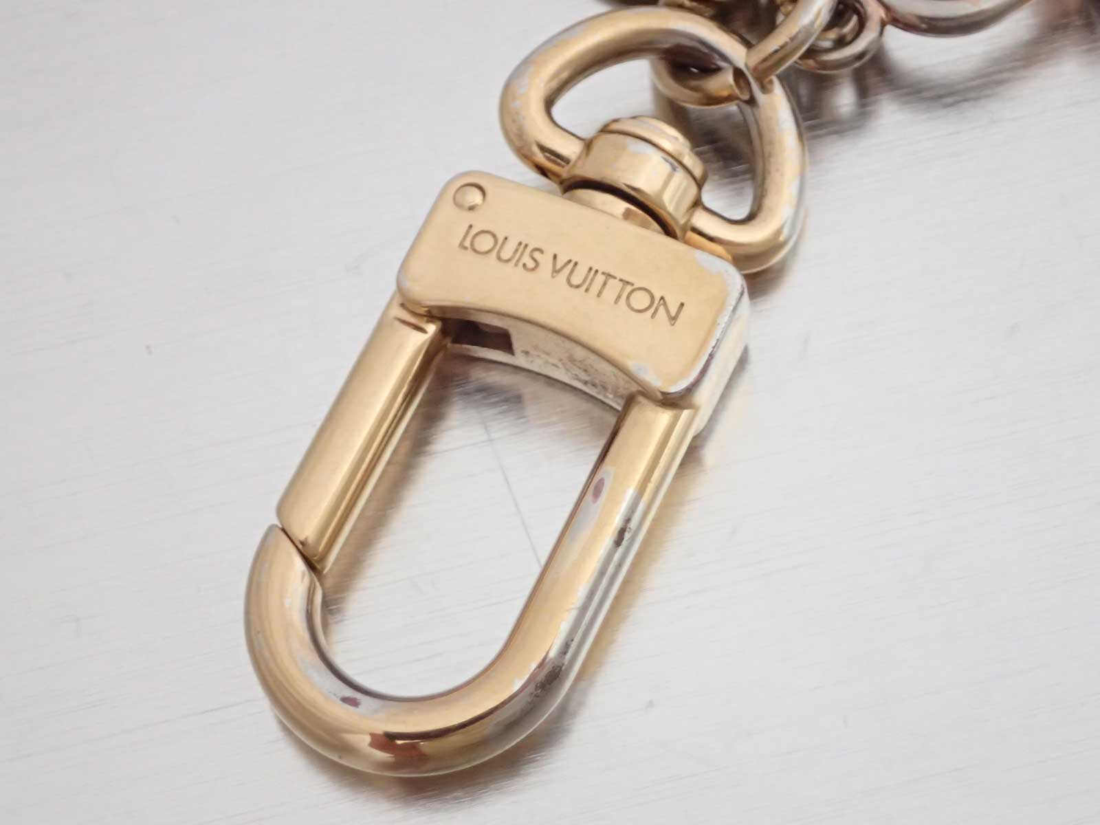 Auth Louis Vuitton Bag Charm Kaleido V Key Holder Black/Silver/Goldtone - e43840 | eBay