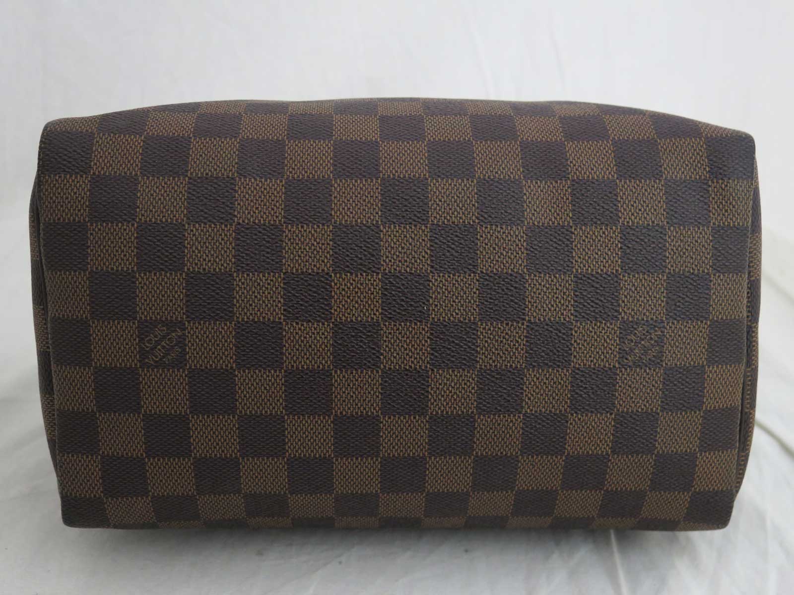 Auth Louis Vuitton Damier Speedy 25 Mini Boston Handbag Brown/Goldtone - e44791a | eBay