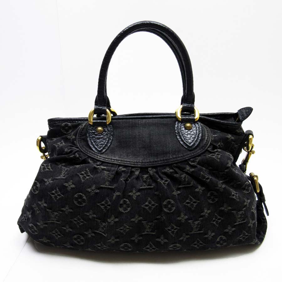 Auth Louis Vuitton Monogram Denim Neo Cabby MM 2-Way Handbag Shoulder Bag h16061 | eBay