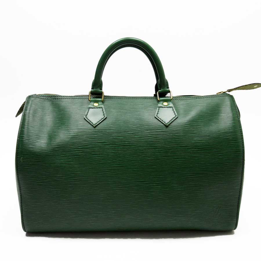 Details About Auth Louis Vuitton Epi Sdy 40 Handbag Boston Bag Borneo Green M42984 H21368