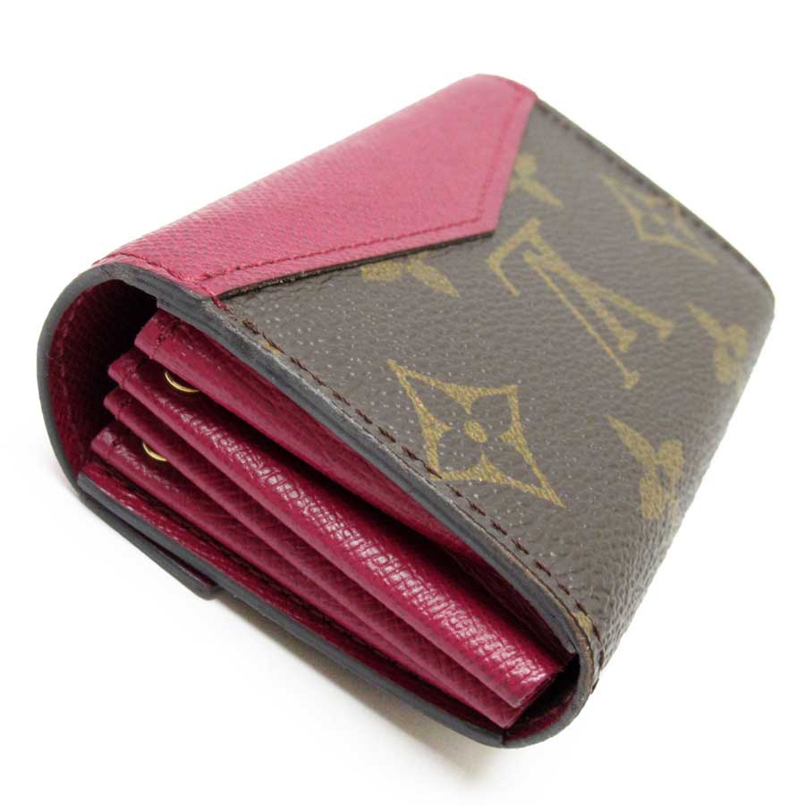 Auth Louis Vuitton Monogram multicartes Sarah Card Case Fuchsia m61273-h23624a | eBay