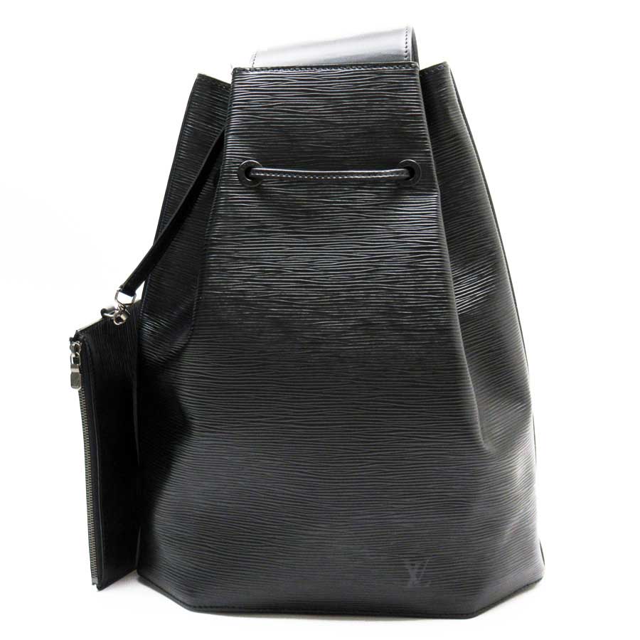 Auth LOUIS VUITTON Epi Sac A Dos Shoulder Bag Black Epi Leather M80153 - h24099a | eBay
