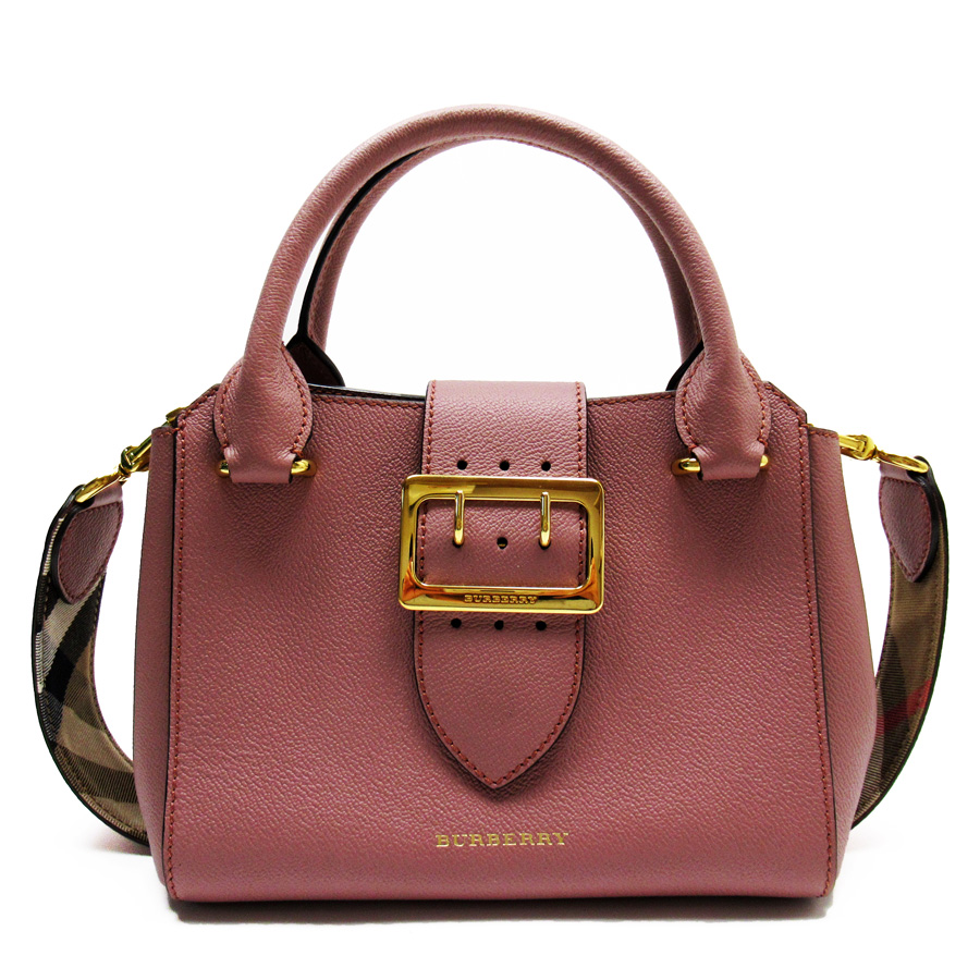burberry small buckle tote