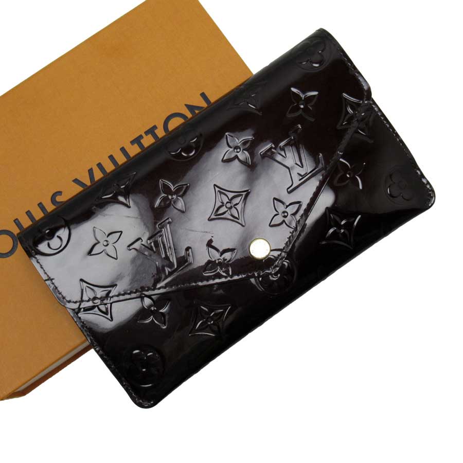 Auth Louis Vuitton Monogram Vernis Jeanne Long Wallet M61688 - h26372b |  eBay
