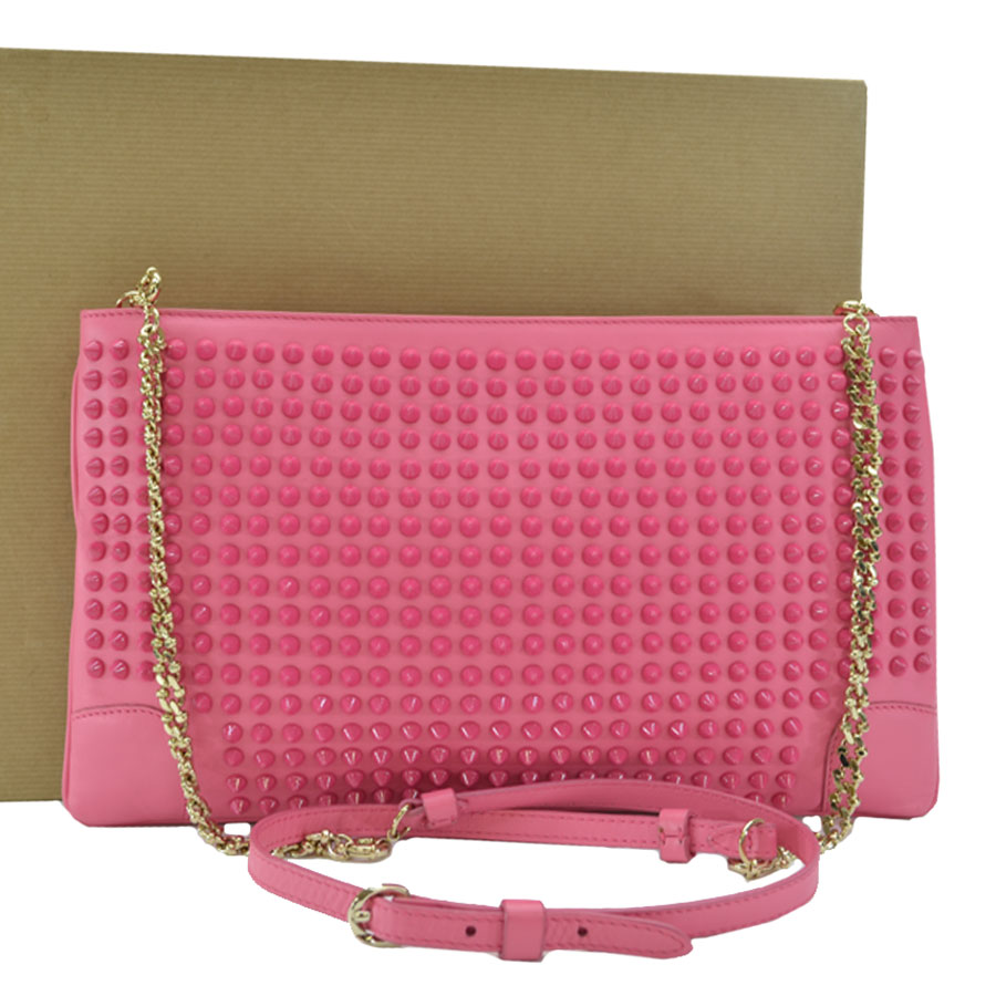 louboutin spike purse