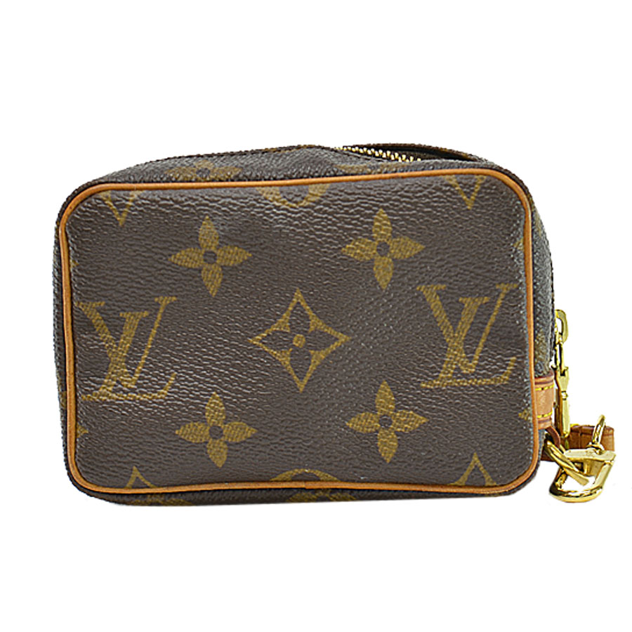 LOUIS VUITTON Monogram Trousse Wapiti Mini Pouch