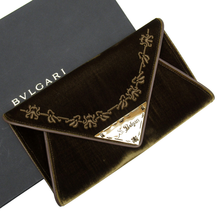 bvlgari clutch bag